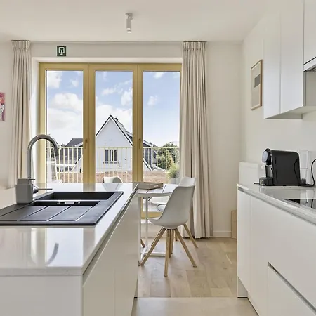 公寓 Flat In Belgium Near Sea Dyke & Town Center *