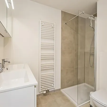 Flat In Belgium Near Sea Dyke & Town Center Blankenberge