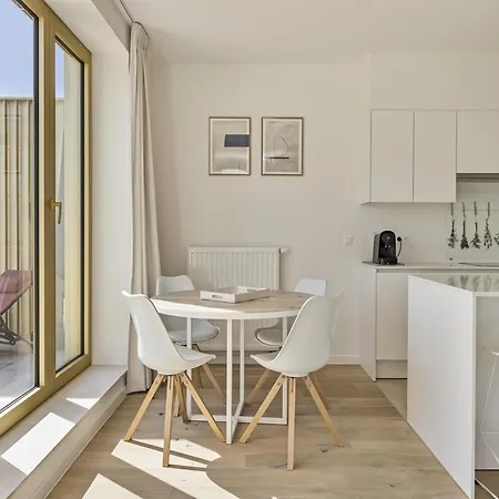 Apartamento Flat In Belgium Near Sea Dyke & Town Center Blankenberge