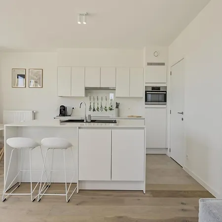 Apartamento Flat In Belgium Near Sea Dyke & Town Center