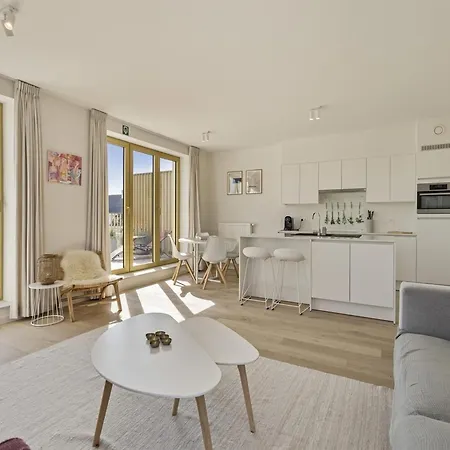 Flat In Belgium Near Sea Dyke & Town Center Daire *