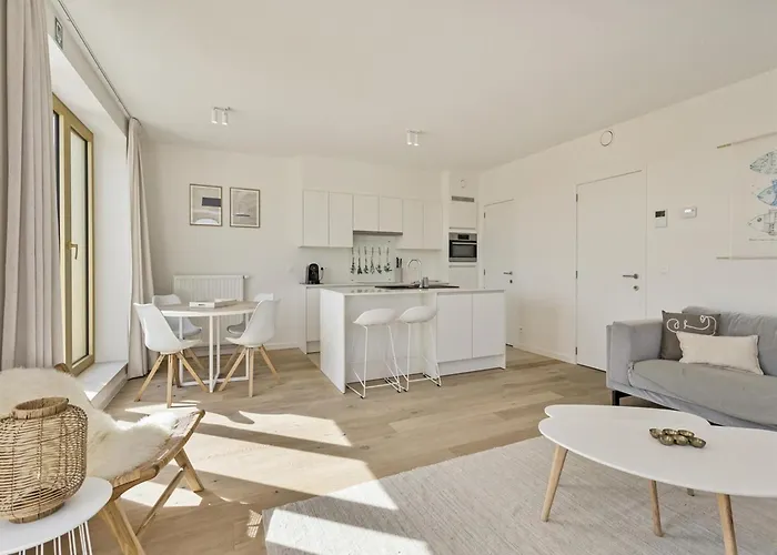 Flat In Belgium Near Sea Dyke & Town Center 블랑켄베르크