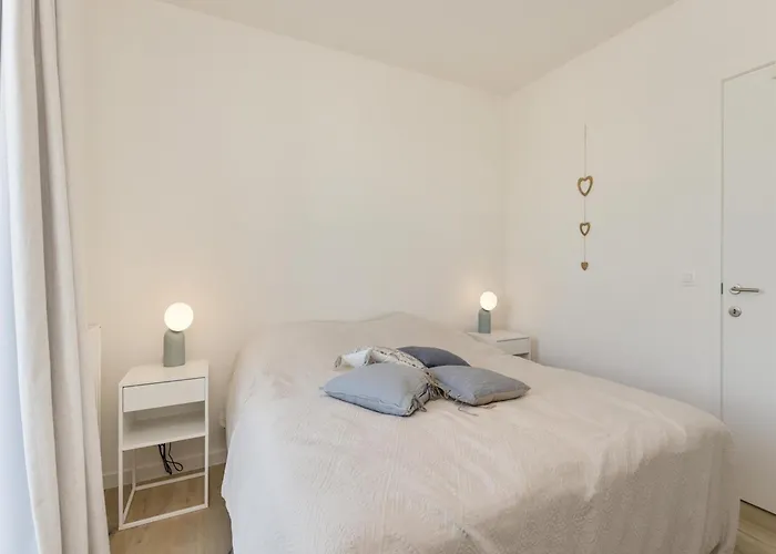 Flat In Belgium Near Sea Dyke & Town Center 아파트