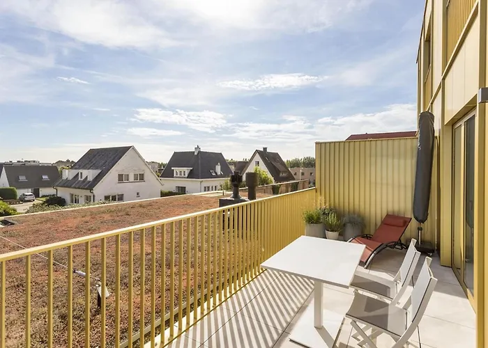 아파트 Flat In Belgium Near Sea Dyke & Town Center *