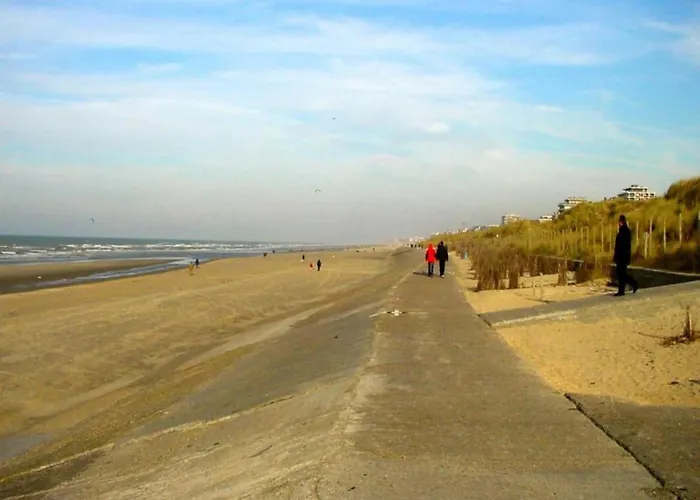 아파트 Flat In Belgium Near Sea Dyke & Town Center 블랑켄베르크