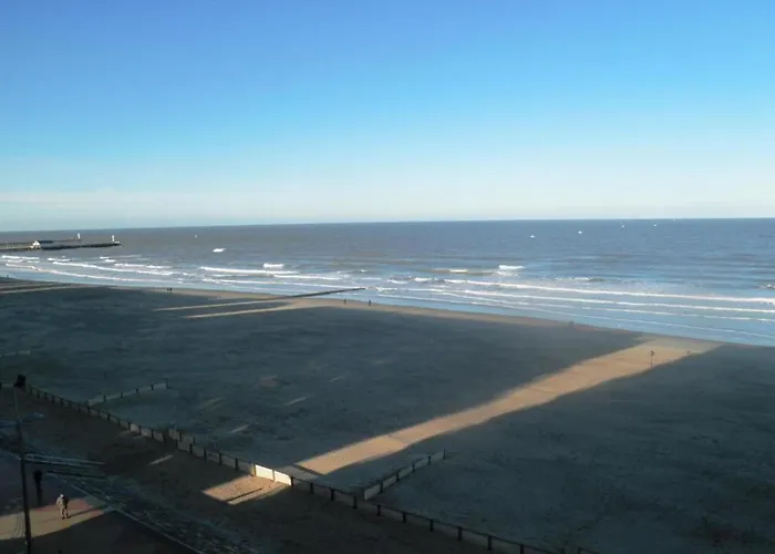 아파트 Flat In Belgium Near Sea Dyke & Town Center